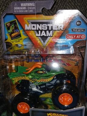 Monster Jam Dragon Monster Truck Toy - Green & Orange